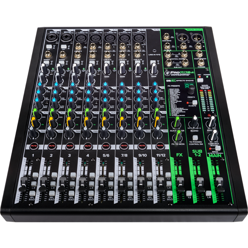 MACKIE - Mixer Analogico 12 Canali con Effetti e USB