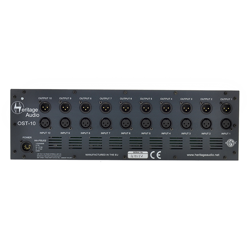 HERITAGE AUDIO - Rack frame 6 slot per moduli della serie 500