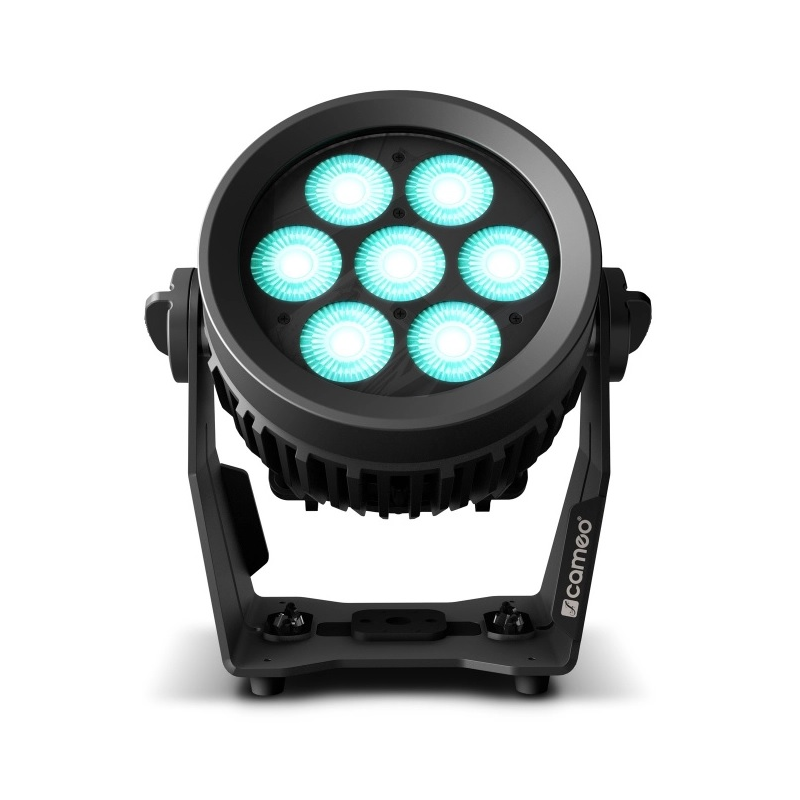 CAMEO - 7 x 10 W RGBWA LED Outdoor Spotlight