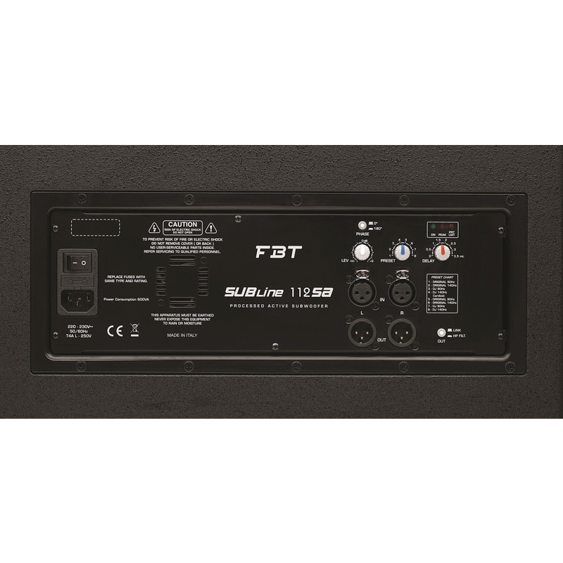 FBT - Sub woofer amplificato 12