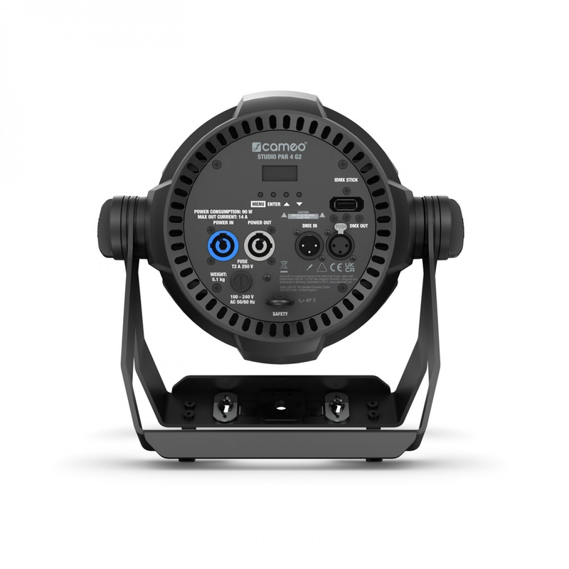 CAMEO - Proiettore PAR LED con 12 LED RGBW 4 in 1