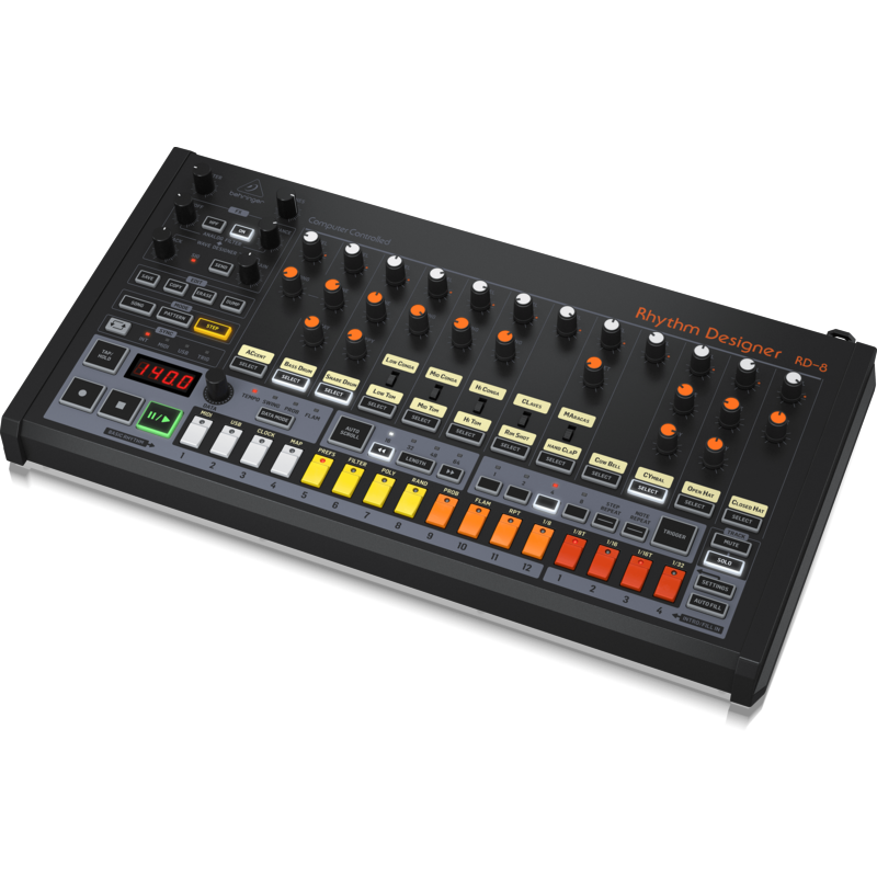 BEHRINGER - Drum Machine analogica con 16 suoni e sequencer a 16 step