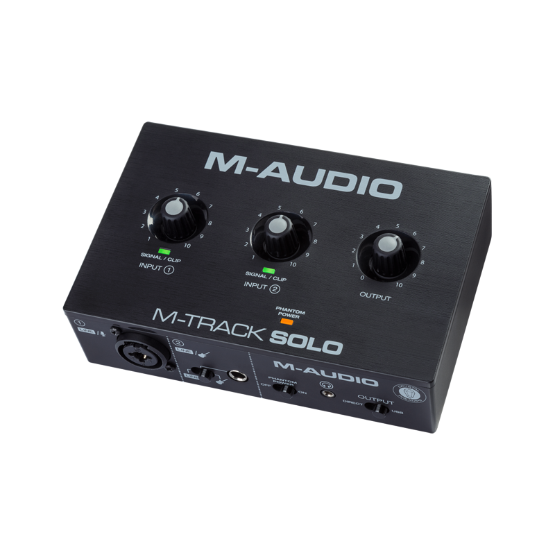 M-AUDIO - INTERFACCIA AUDIO USB 2-IN/2-OUT CON 1 INPUT COMBO, 1 INSTRUMENT, 1 PREAMP MICROFONICO