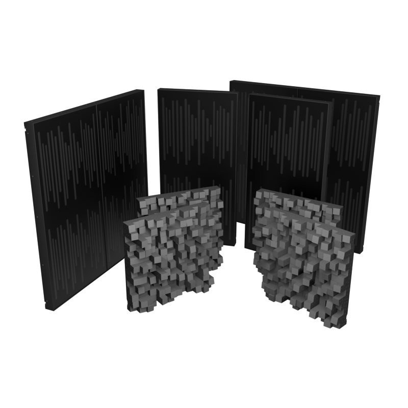 VICOUSTIC - Kit di pannelli diffusori e assorbenti