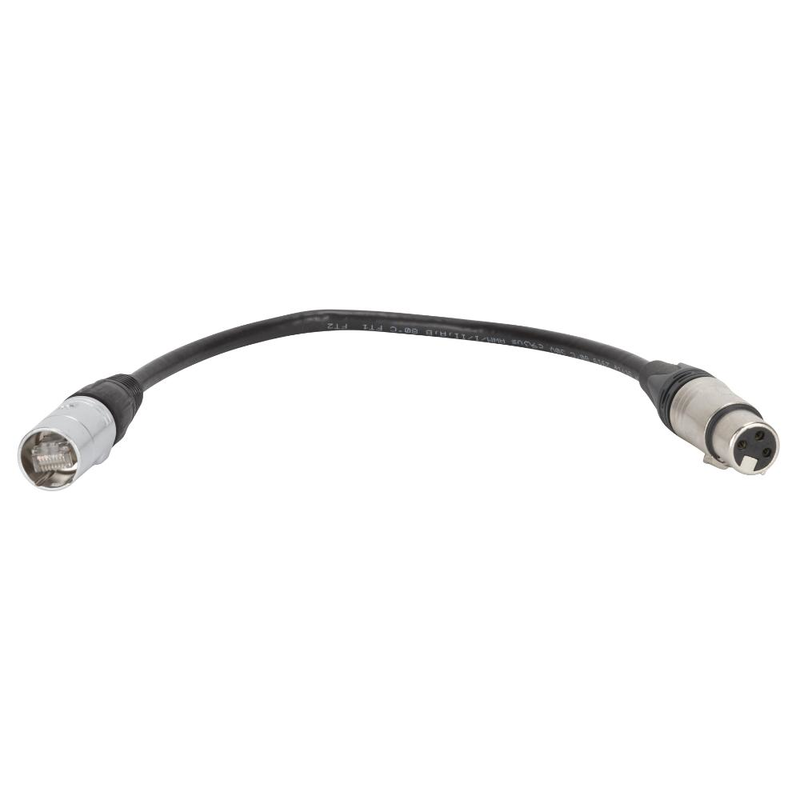 RCF - To adapts XLR female connector to RJ45 RDNet socket on the speaker