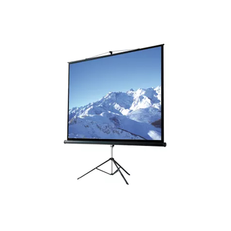 PRO MUSIC - Schermo di proiezione su treppiede 180cmx180cm 1:1