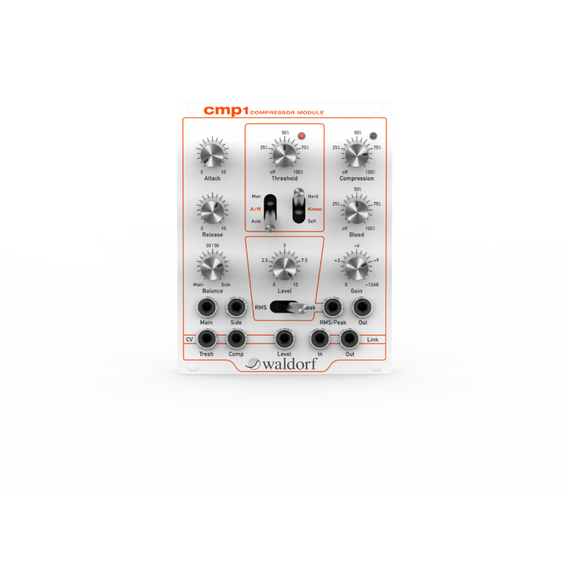 WALDORF - Modulo compressore analogico in formato eurorack