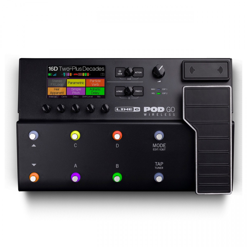 LINE 6 - PEDALIERA MULTI-EFFETTO WIRELESS CON MODELLATORE DI AMPLI E PEDALE D'ESPRESSIONE