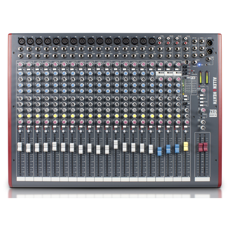 ALLEN & HEATH - Mixer 22 canali usb con effetti