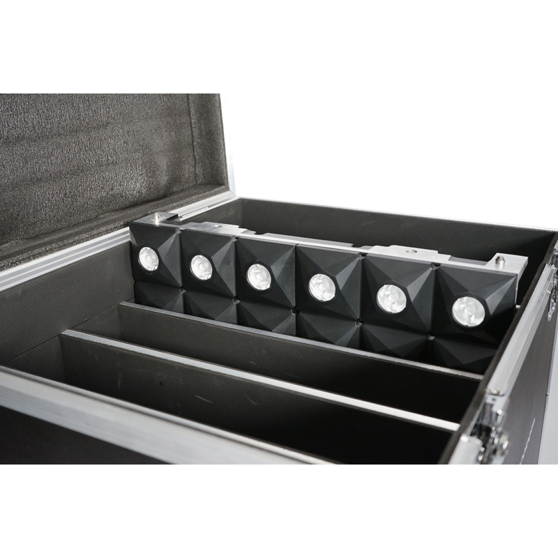 FOS TECHNOLOGIES - Flight case con ruote per 6 pannelli pixel