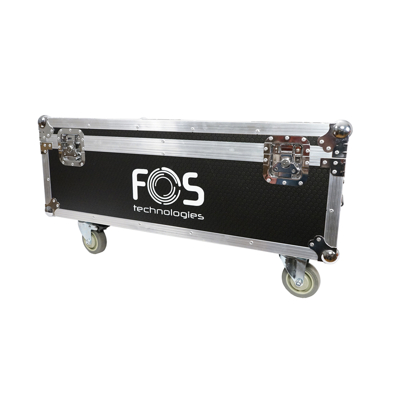 FOS TECHNOLOGIES - Flight case con ruote per 4 unità Pixel Blade