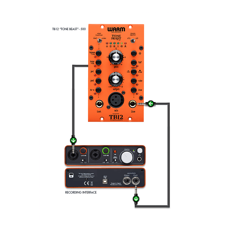 WARM AUDIO - Preamplificatore Microfonico con Tone Shaping