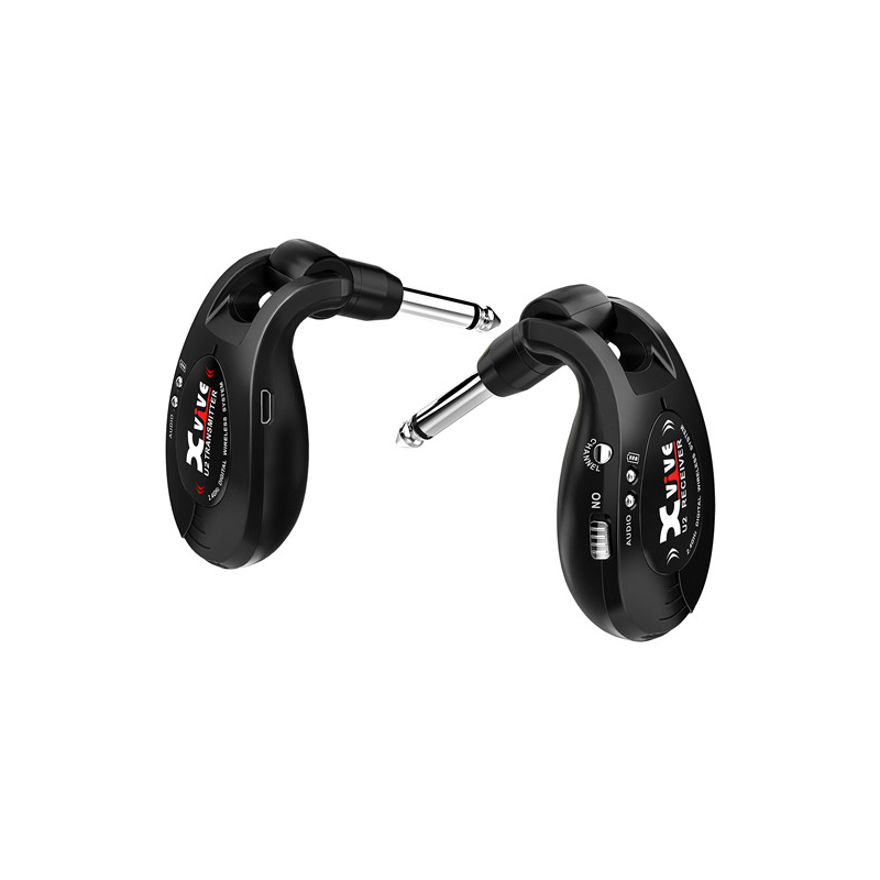 XVIVE - Kit trasmettitore e ricevitore wireless per chitarra e basso