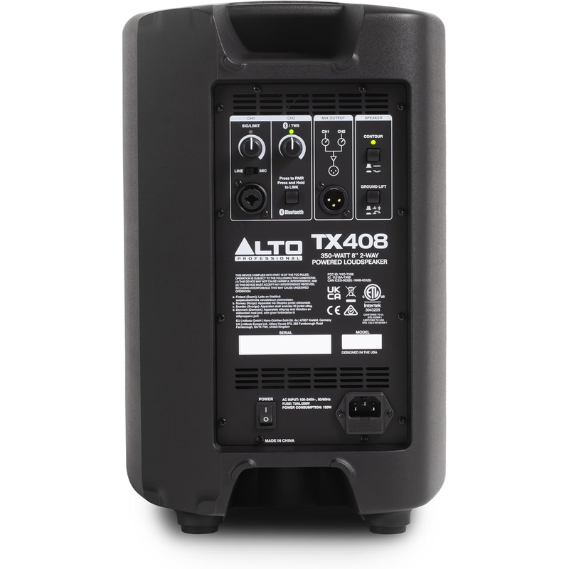 ALTO - Diffusore attivo in Classe D da 350W di picco (175W RMS)