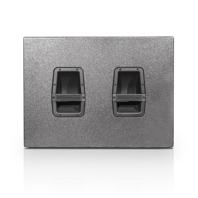 DB TECHNOLOGIES - subwoofer 1x18” in configurazione bass reflex creato per completare nelle basse