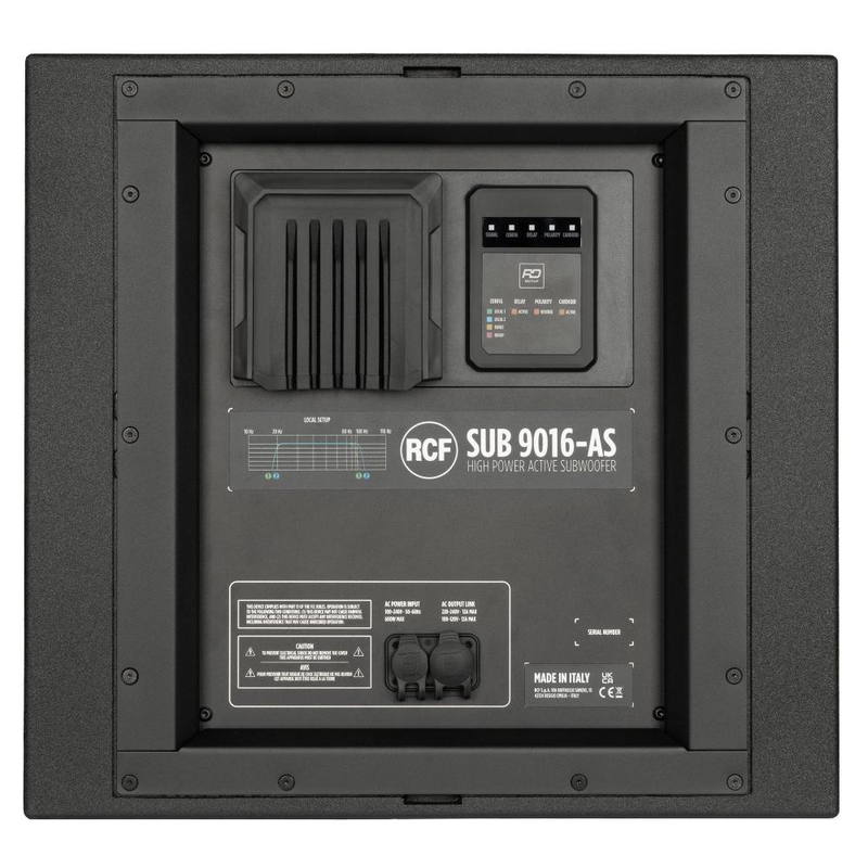 RCF - SUBWOOFER ATTIVO AD ALTA POTENZA