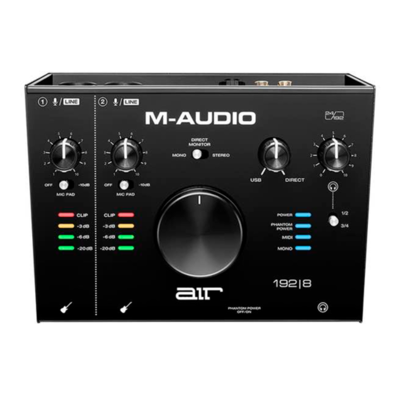 M-AUDIO - nterfaccia audio/MIDI USB 2-In / 4-Out con qualità sonora a 24-bit / 192kHz