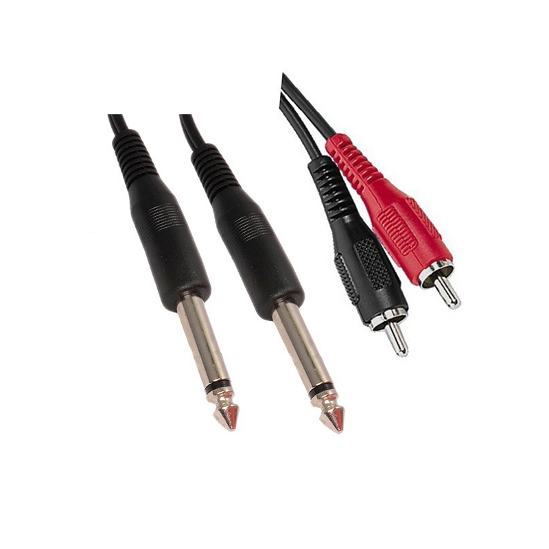 ZZiPP - Cavo 2 Jack 2 RCA 3mt