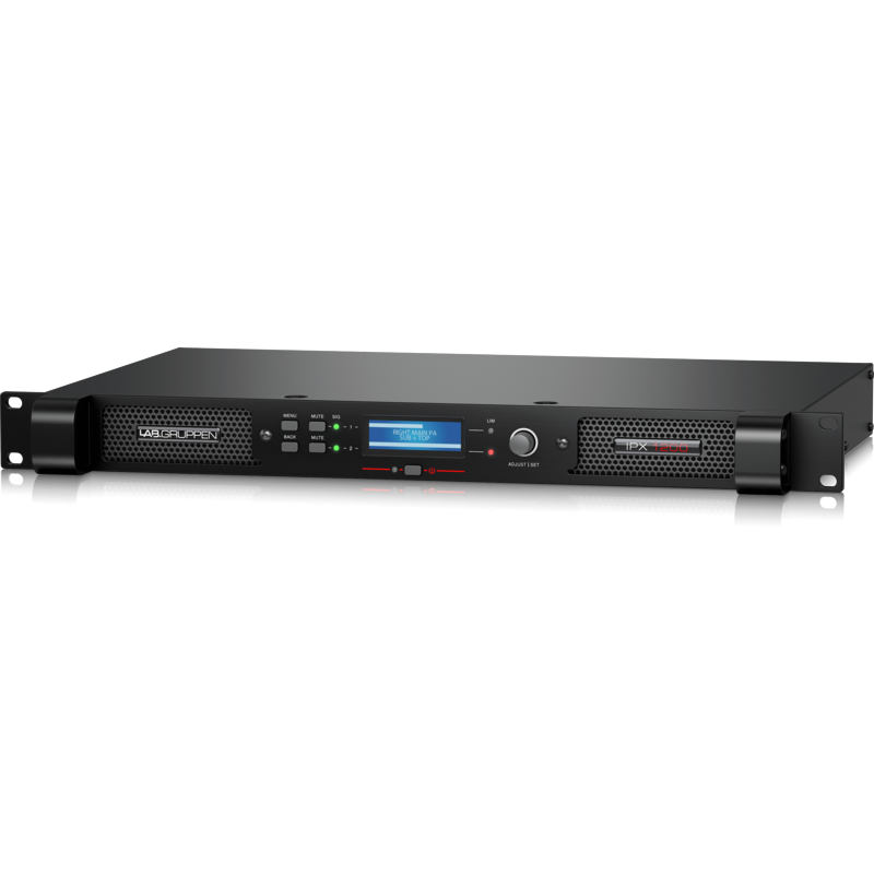 LABGRUPPEN - Amplificatore a 2 canali della serie IPX per tour e installazioni con DSP integrato.