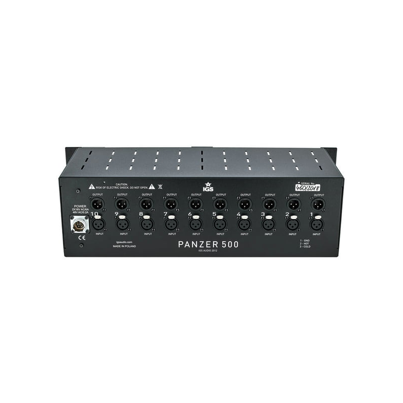 IGS AUDIO - Alimentatore per System 500 con 10 slot