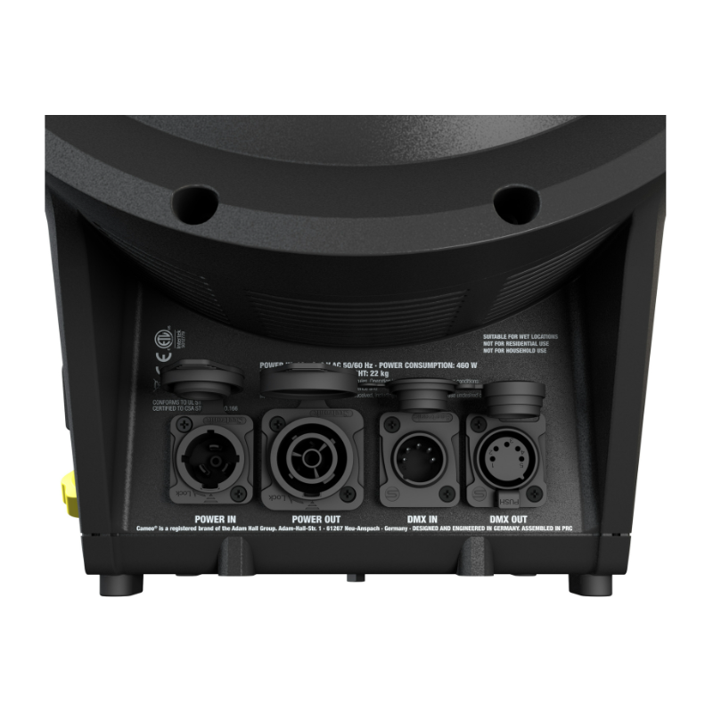 CAMEO - Proiettore Fresnel IP65 a palo con LED Tungsten