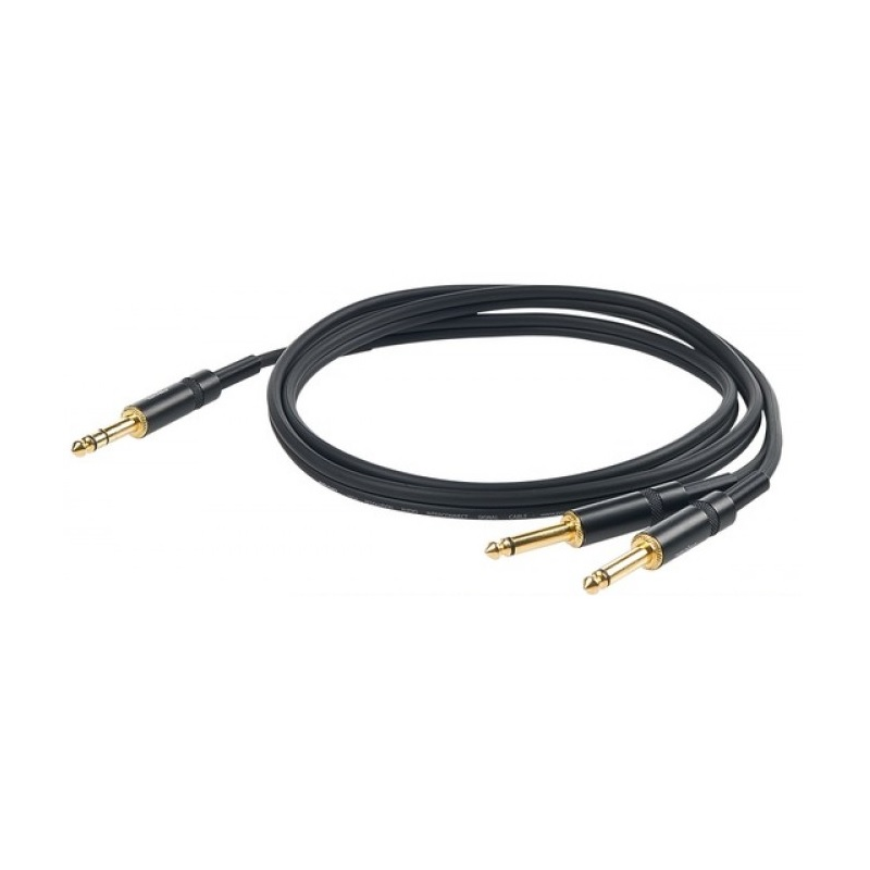 PROEL - Cavo Jack stereo - 2 x jack mono