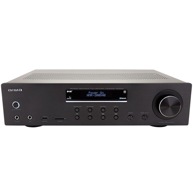 AIWA - Amplificatore Hi-Fi multifunzione 100+100W RMS STEREO