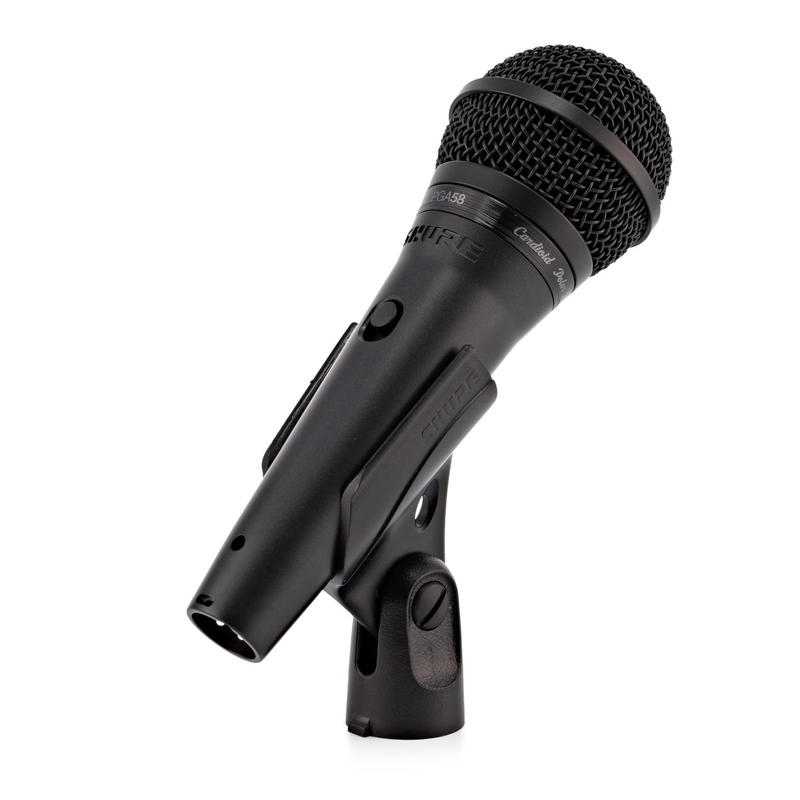 SHURE - Microfono per voce, dinamico, cardioide - Cavo compreso