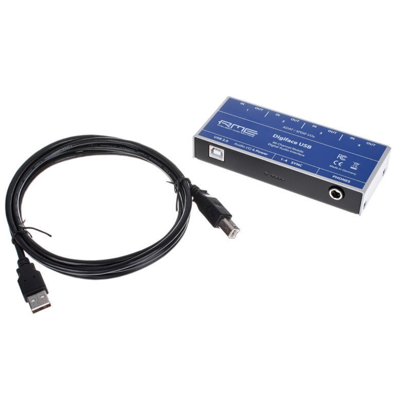 RME - Interfaccia audio USB 32 canali di input / 34 output