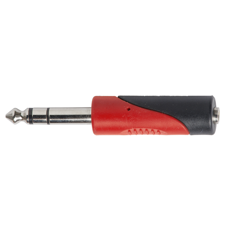 PROEL - Adattatore in ABS: presa jack st Ø 3.5/spina jack st Ø 6.3mm