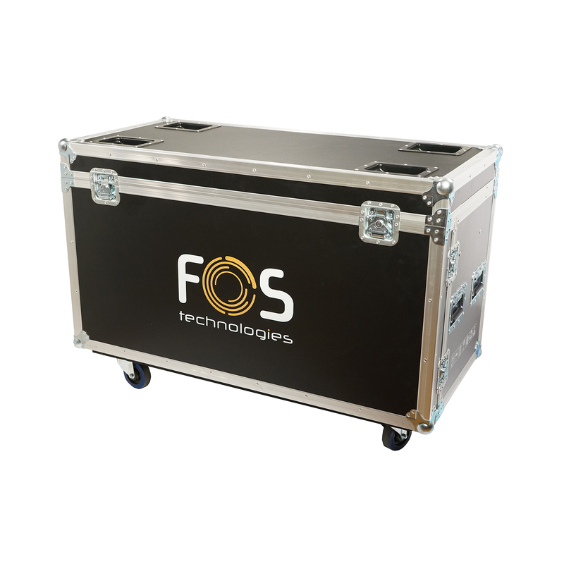 FOS TECHNOLOGIES - Flight Case doppio con ruote per 2 unità HYDOR BEAM