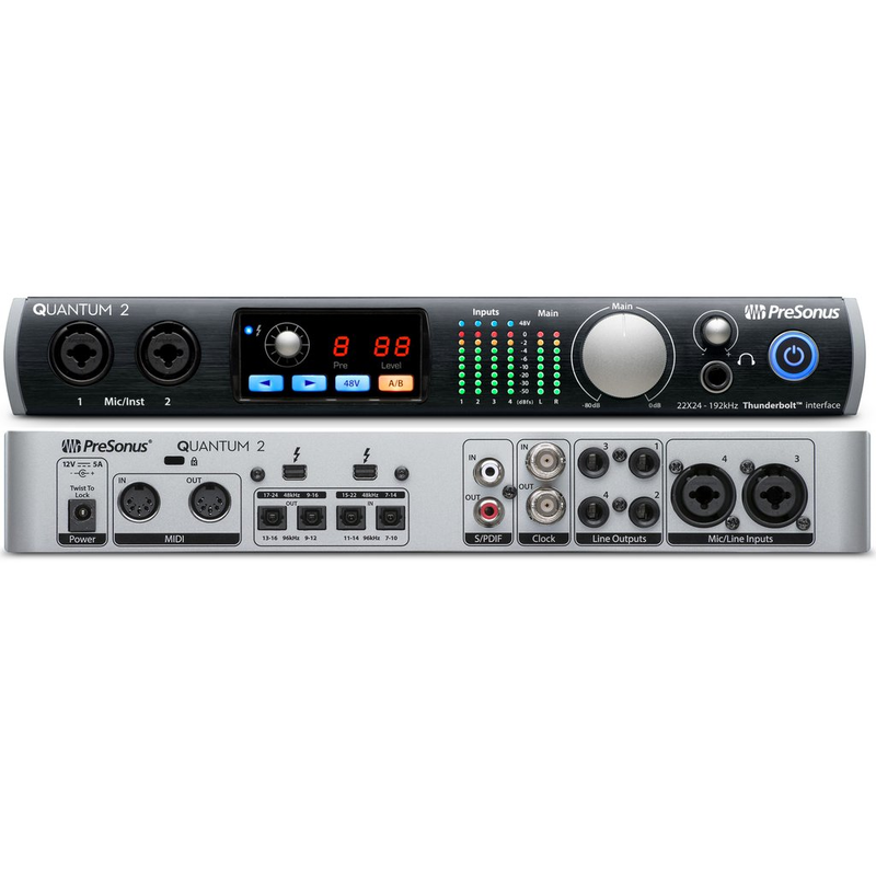 PRESONUS - Sched audio 22in/24out Thunderbolt