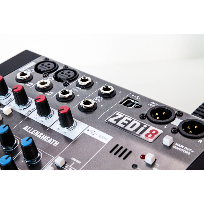 ALLEN & HEATH - MIXER CON INTERFACCIA AUDIO 2 IN / 2 OUT USB