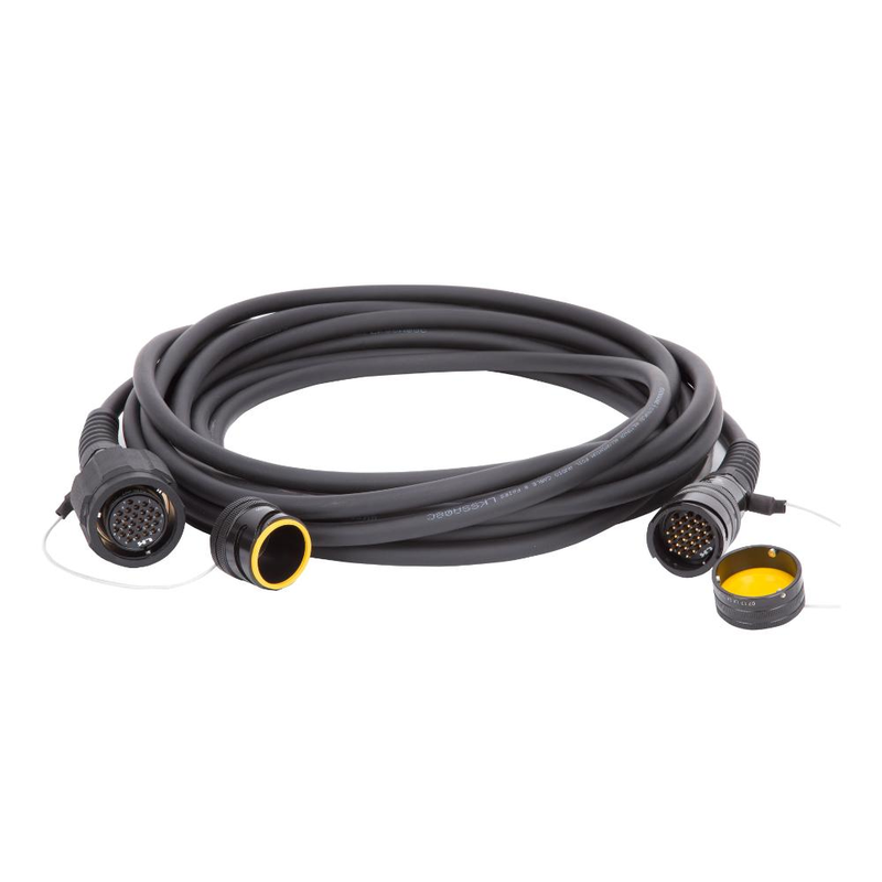 RCF - LK 25 male to female extension multi-pin cable. Length 10 m