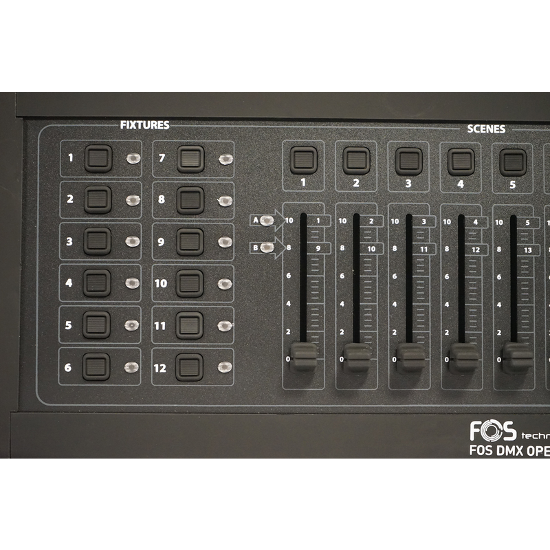 FOS TECHNOLOGIES - Console di controllo luci con un massimo di 192 canali DMX