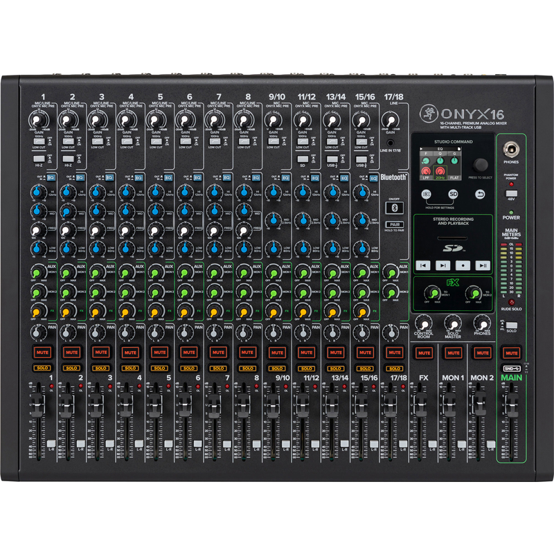 MACKIE - MIXER AUDIO 16 CANALI MULTITRACCIA USB