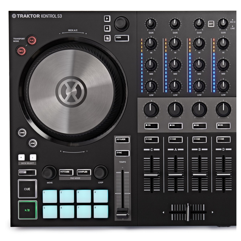 NATIVE INSTRUMENTS - CONTROLLER 4 CANALI PER DJ