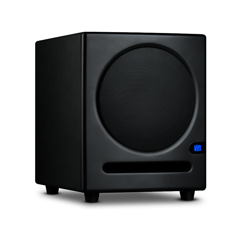 PRESONUS - Subwoofer da studio amplificato , woofer da 8', 100W RMS, gain in ingresso,I/O bilanciato / sbilanciato