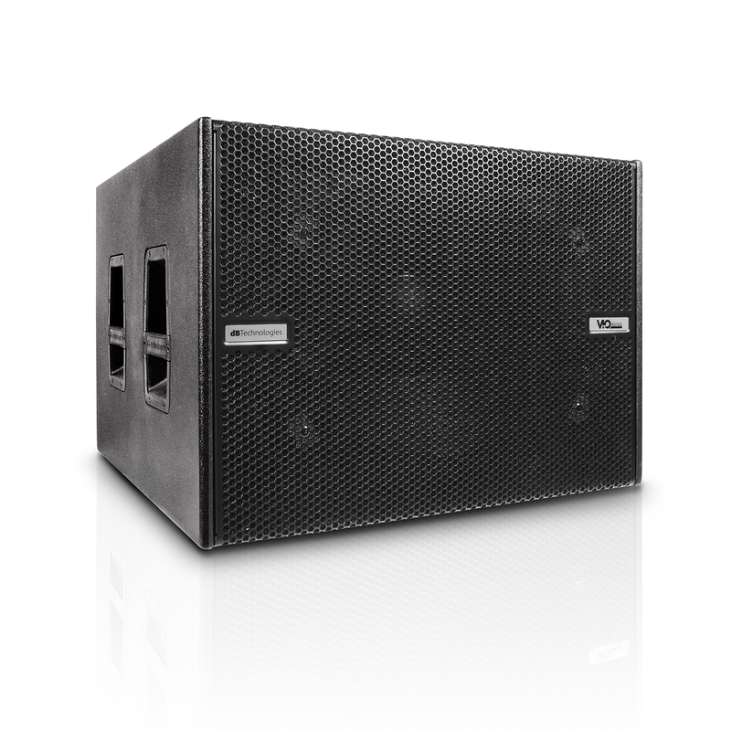 DB TECHNOLOGIES - subwoofer 1x18” in configurazione bass reflex creato per completare nelle basse