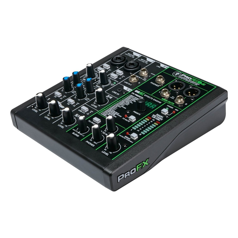 MACKIE - Mixer Analogico 6 Canali con Effetti e USB