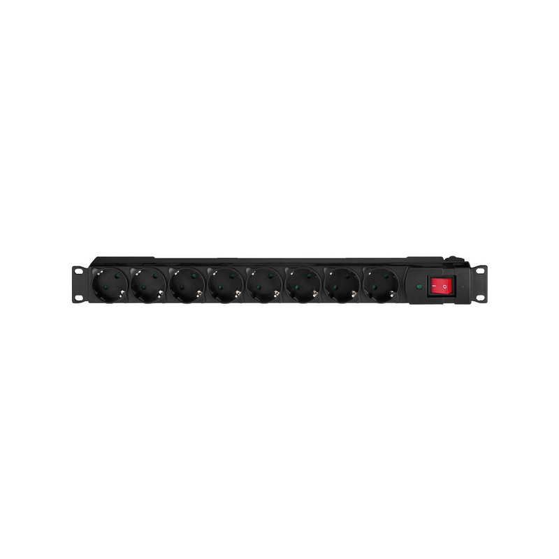 MONACOR - PRESA MULTIPL X RACK 8 POSTI