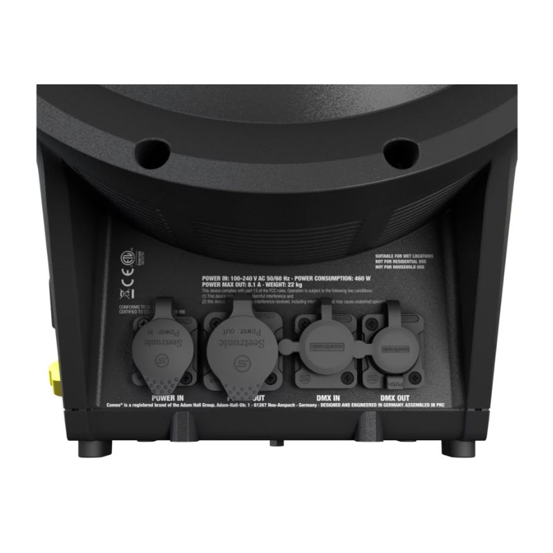 CAMEO - Proiettore Fresnel IP65 a palo con LED Daylight