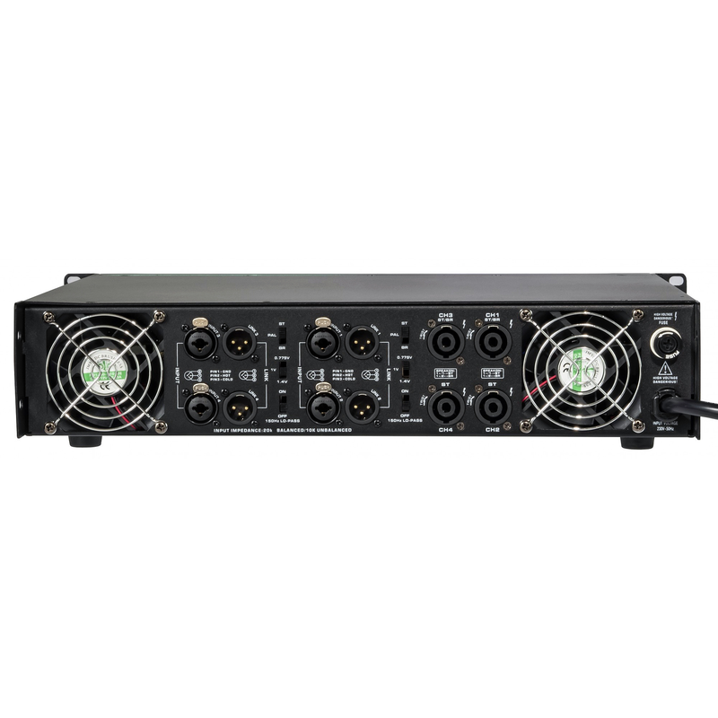 ZZiPP - Amplificatore di potenza a 4 canali 900wx4