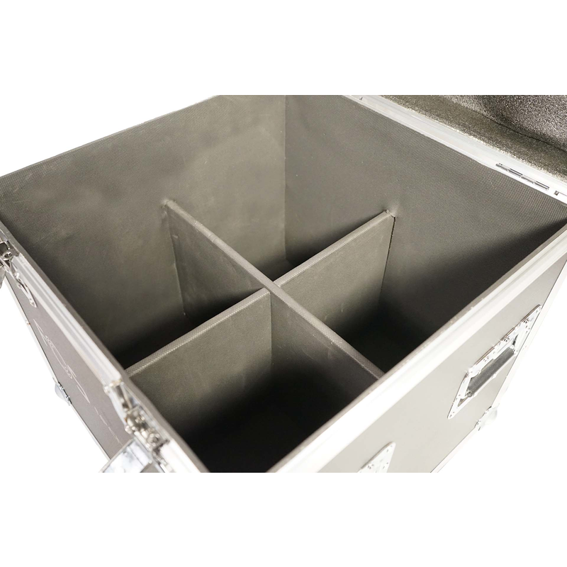 FOS TECHNOLOGIES - Flightcase con ruote per 4 unità FOS ULTRA PAR