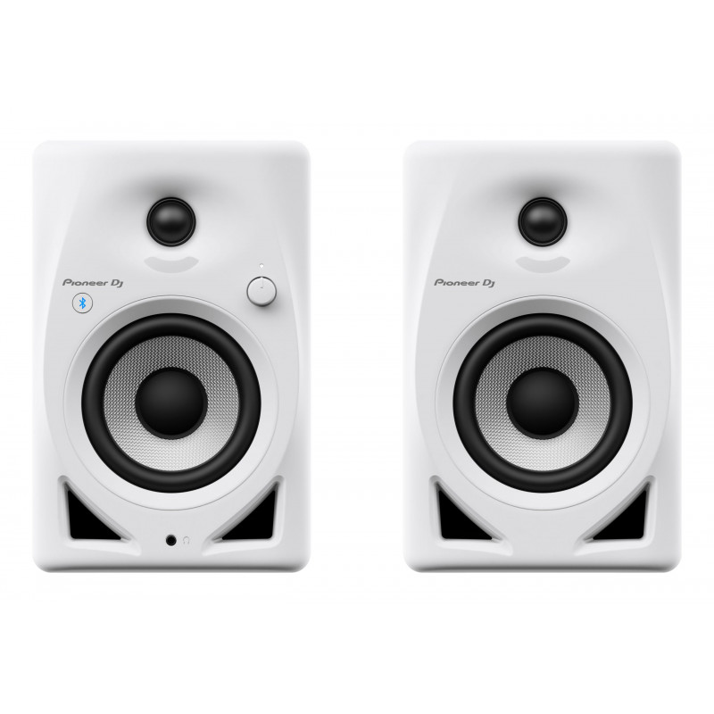 PIONEER DJ - Coppia di studio monitor bluetooth bianche da 4