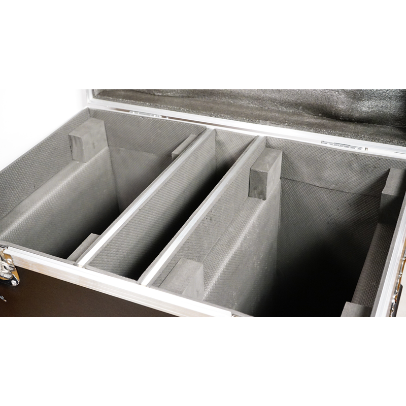 FOS TECHNOLOGIES - Flight Case doppio con ruote per 2 unità Helix