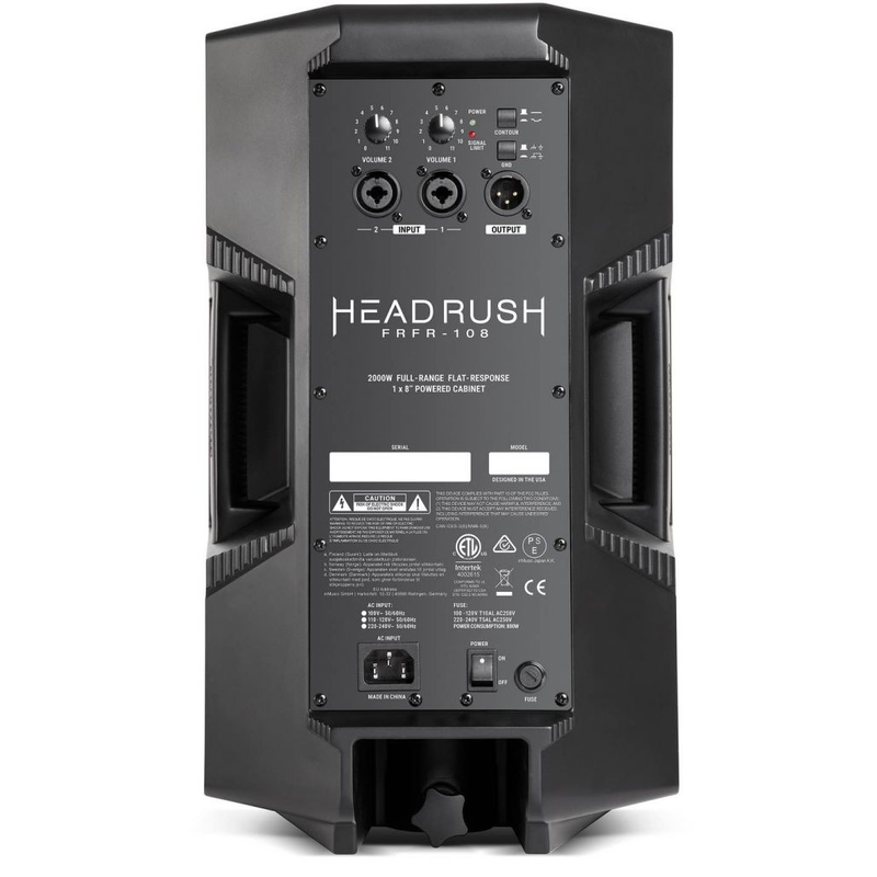 HEADRUSH - Speaker-cabinet full range attivo