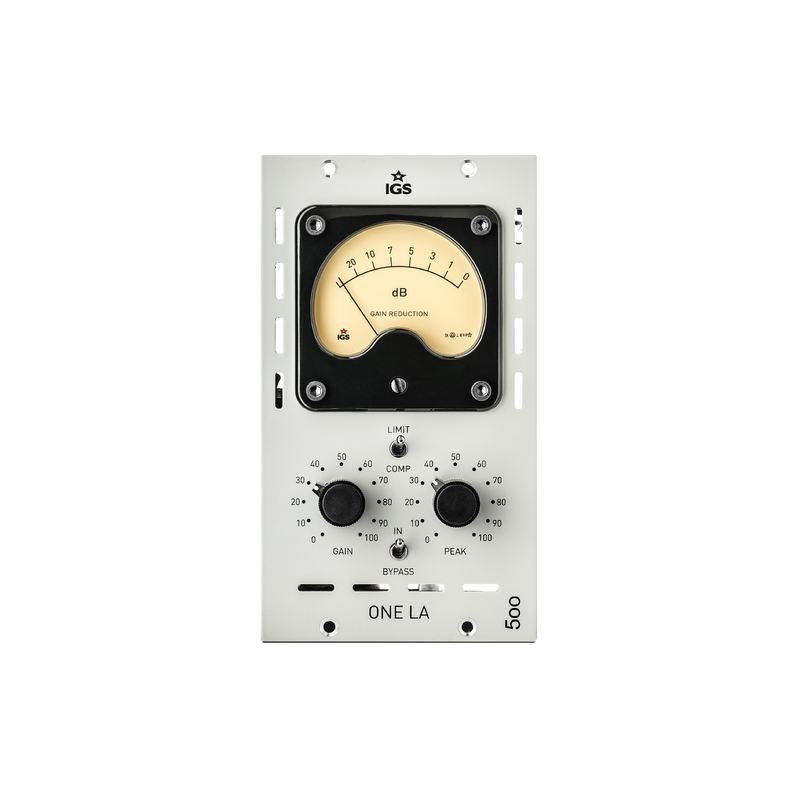 IGS AUDIO - Compressore foto-ottico mono riedizione LA2A per System 500