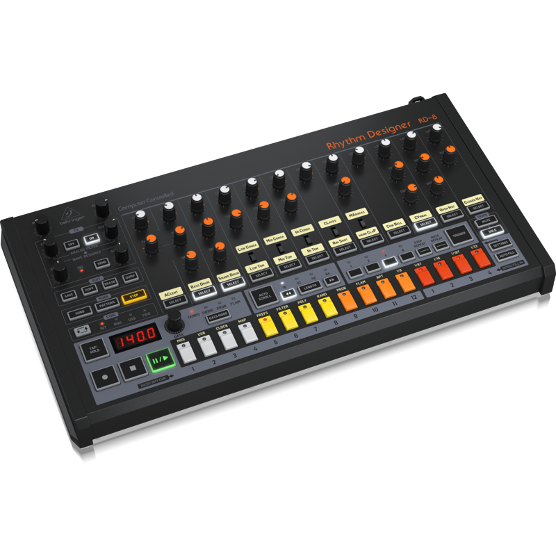 BEHRINGER - Drum Machine analogica con 16 suoni e sequencer a 16 step