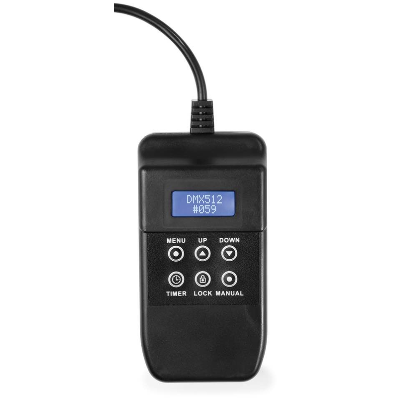 BEAM Z - Macchina del fumo compatta DMX da 1500W con telecomando con led colorati